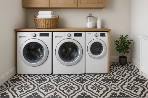 40 Stunning Laundry Room Floor Tile Ideas to Elevate Your Space
