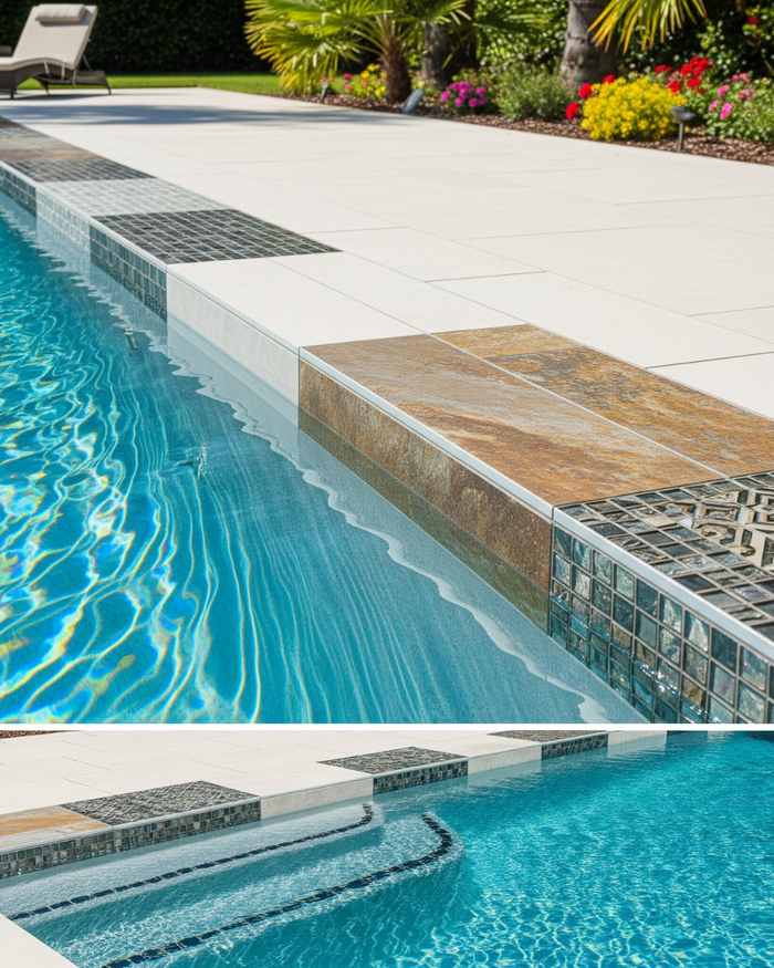 Choosing the Right Waterline Tile for Your Pool