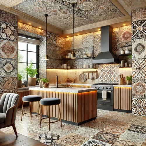 Stunning Patterned Kitchen Tiles Ideas to Transform Your Kitchen