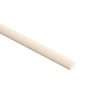 Satin Ceramic Pencil Liner Honey 1/2x12 to finish the edges of wall tiles
