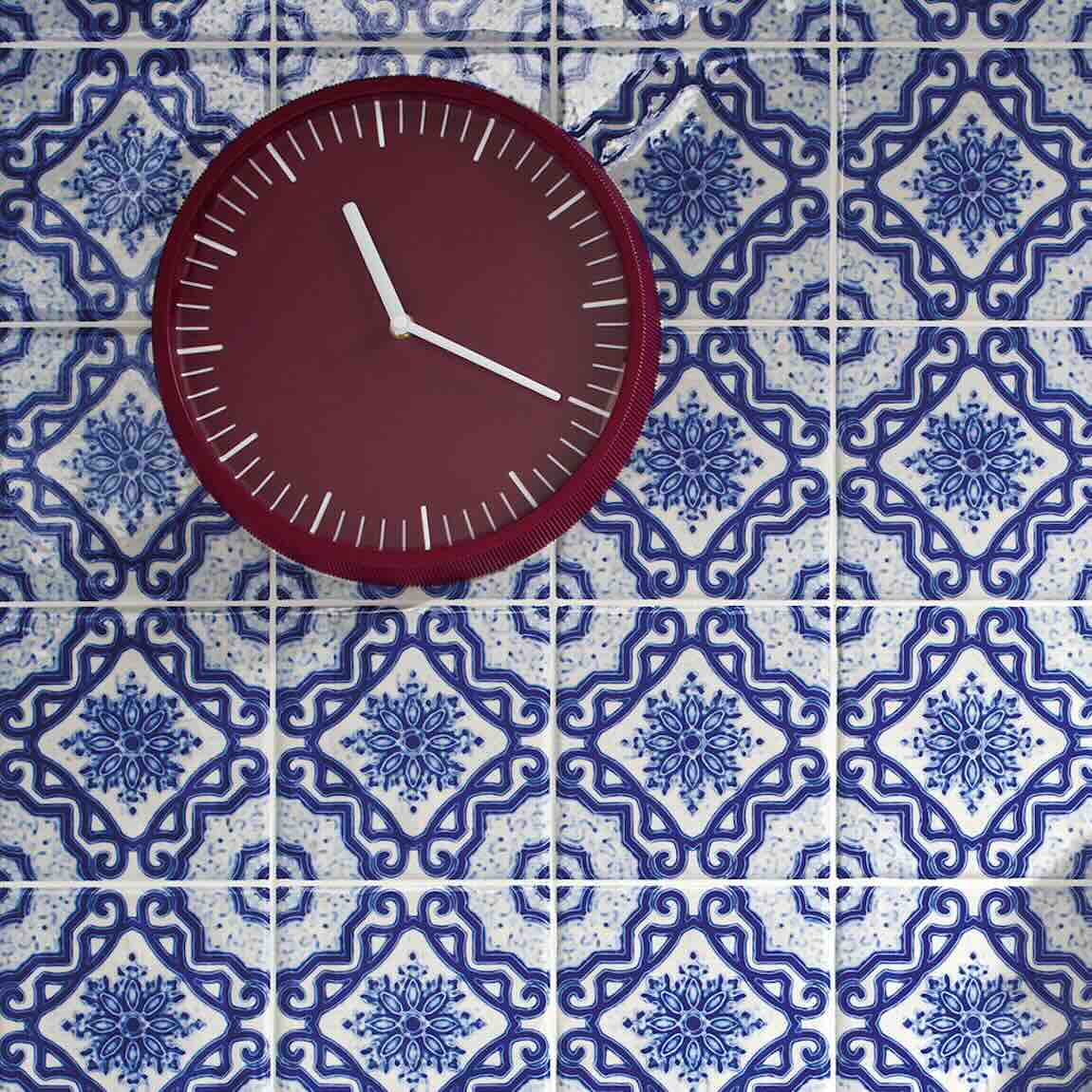 Maiolica Diciottesima Porcelain Tile 6''x6'' features vibrant colors and a classic floral pattern for backsplashes, bathrooms, showers, and swimming pools