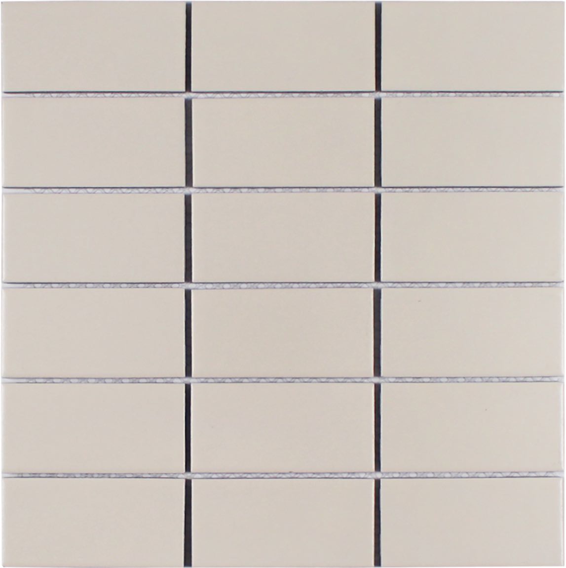 Essentials Porcelain Stacked Tile Biscuit 2x4 Matte