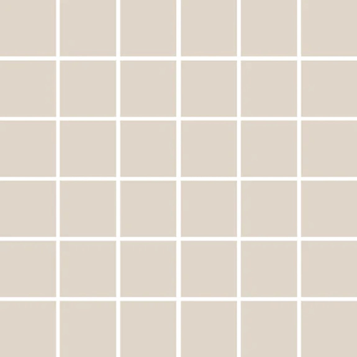 Essentials Porcelain Mosaic Tile Biscuit 2x2 Matte