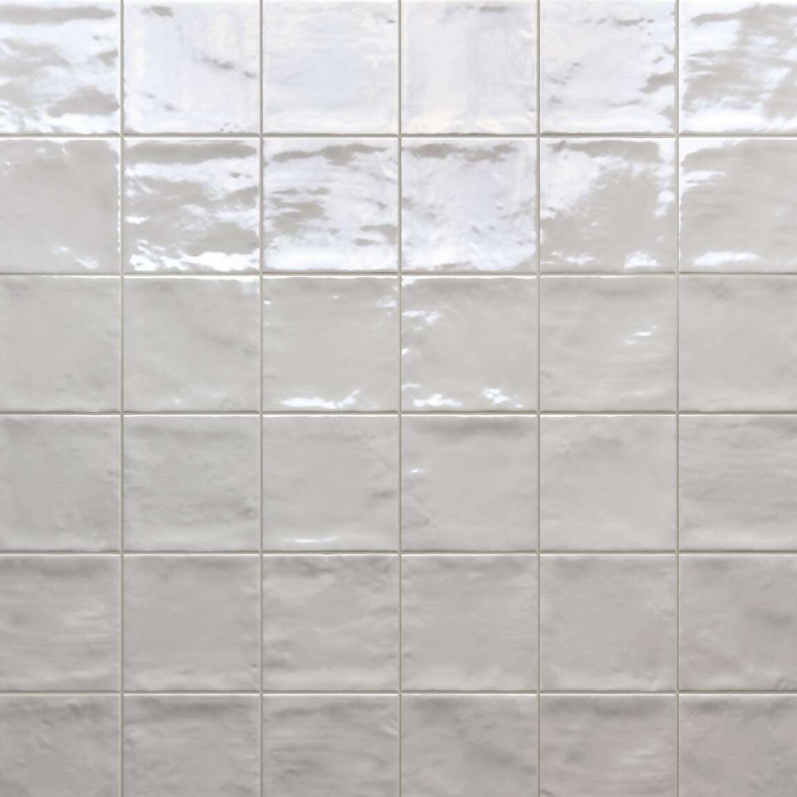 Charleston Snowbound 4x4 Glossy Porcelain Tile