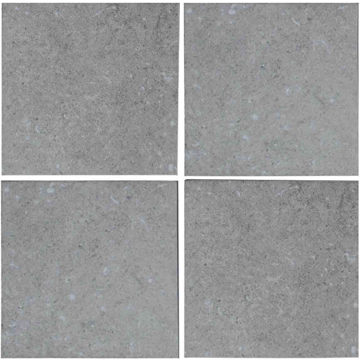 Urban Gray Porcelain Tile 6''x6'' for pools, bathrooms, and showers