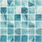 Glass Pool Mosaic Tile Aqua 2x2 for the swimming pools and spas