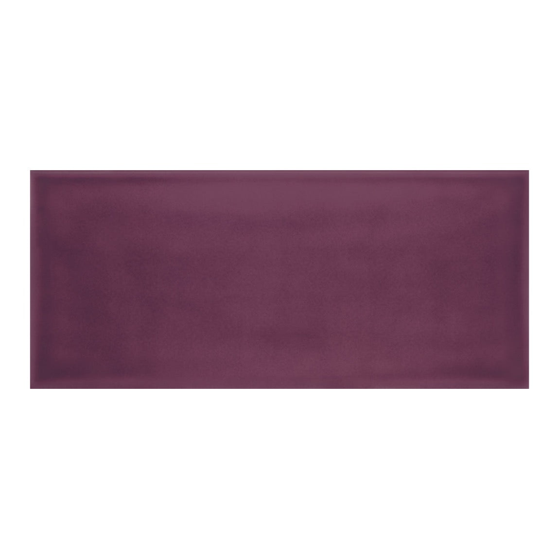 Delight Ceramic Subway Tile Burgundy 4''x10'' for kitchen backsplash and bathroom walls