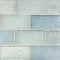 Fluid Subway Glass Tile C Blend 2x4 for kitchen and bathroom
