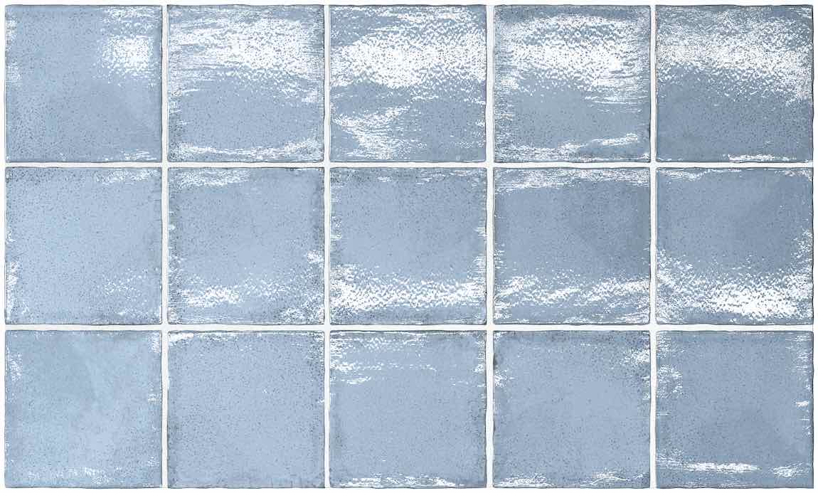 Farmhouse Wall Tile 4x4 Blue for kitchen backsplash, bathroom, and shower