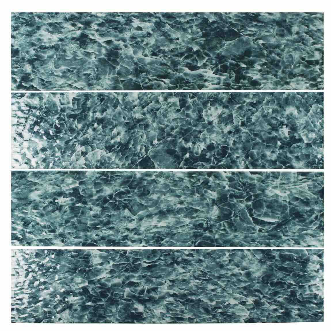 Peak Green Porcelain Pool Tile, 6" x 24", Glossy, for swimming pools, pool waterlines, spas, kitchen backsplashes, bathrooms, and showers