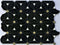 Marble Mosaic Tile Magnolia Black Gold for featured and accent walls