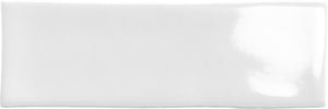 Paraty White Glossy 2x6 Wall Tile for backsplash, bathroom, and shower walls