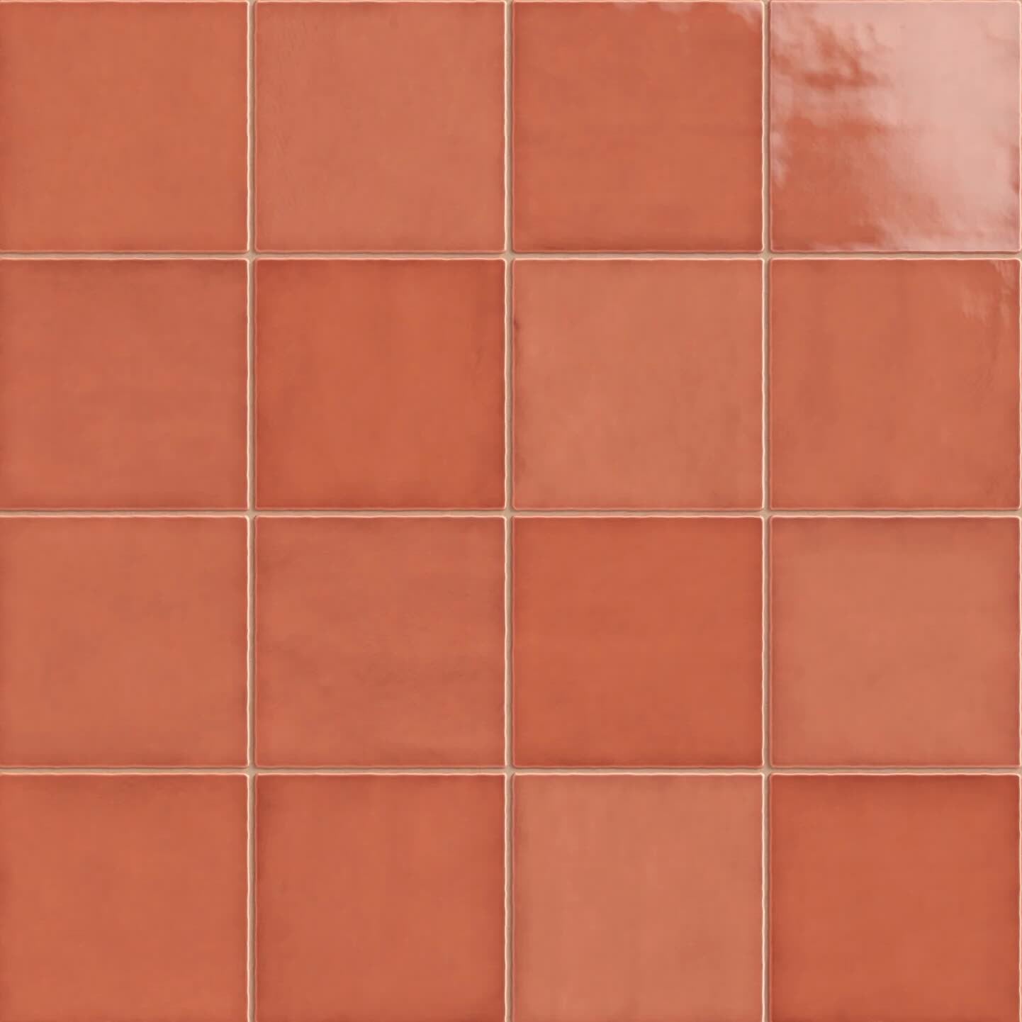 Coastal Rose 5x5 Glazed Ceramic Tile for kitchen backsplash, bathroom, and shower walls.