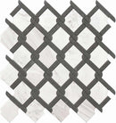 Marble Mosaic Tile knitting Black & White