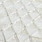 Glass Mosaic Tile Triangle White Pearl