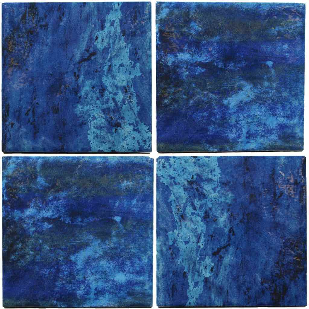 Blue porcelain 2025 tile