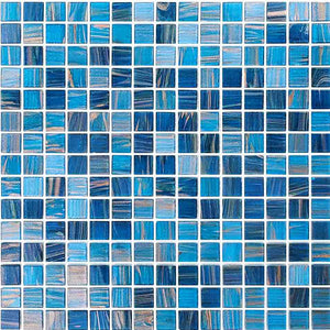 Glass Mosaic Tile Radiance Mediterranean for pool and spas