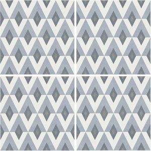 Miami Patterns Diamond Porcelain Pool Tile 6x6 for the swimming pool and spa