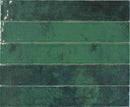 Persia Emerald Subway Wall Tile 2.5x16 for kitchen backsplash, bathroom, and shower