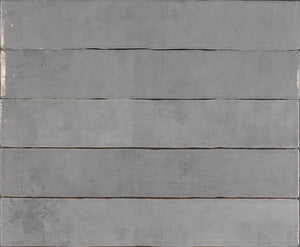Persia Grey Subway Wall Tile 2.5x16 for kitchen backsplash, bathroom, and shower walls