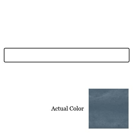 Quarter Round Urban Navy Glossy 1/2x12 Wall Trim Tile to finish the edges of your kitchen backsplash, bathroom, and shower walls