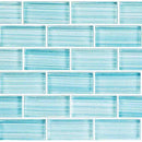 Shallow Waters Glass Mosaic Tile 1x2 for swimming pool and bathroom