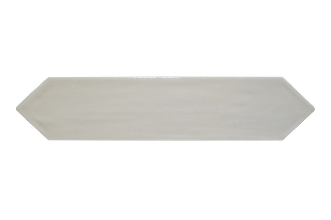 Slide Grey Glossy 3x12 Picket Wall Tile for kitchen backsplash and bathroom walls