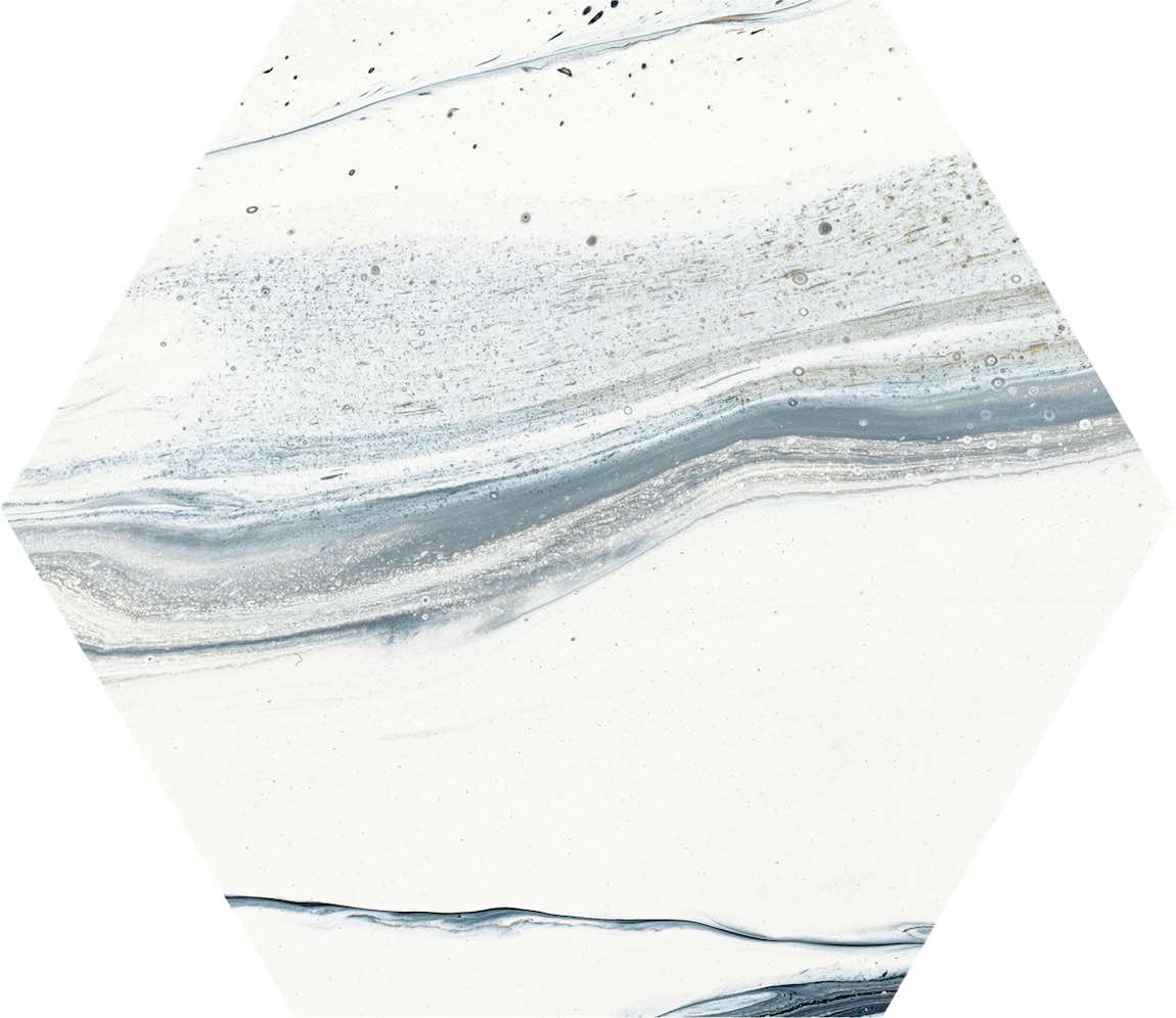 Studio Hexagon Sunset Porcelain Tile 9x10