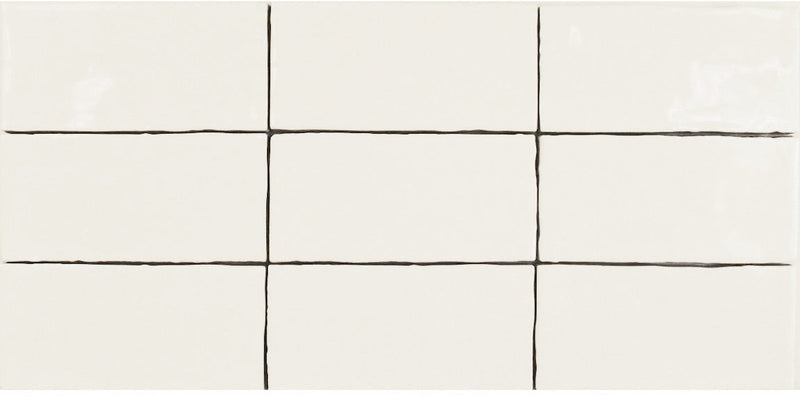 Coastal White 2.5x5 Ceramic Subway Tile for kitchen backsplash, bathroom, and shower walls.