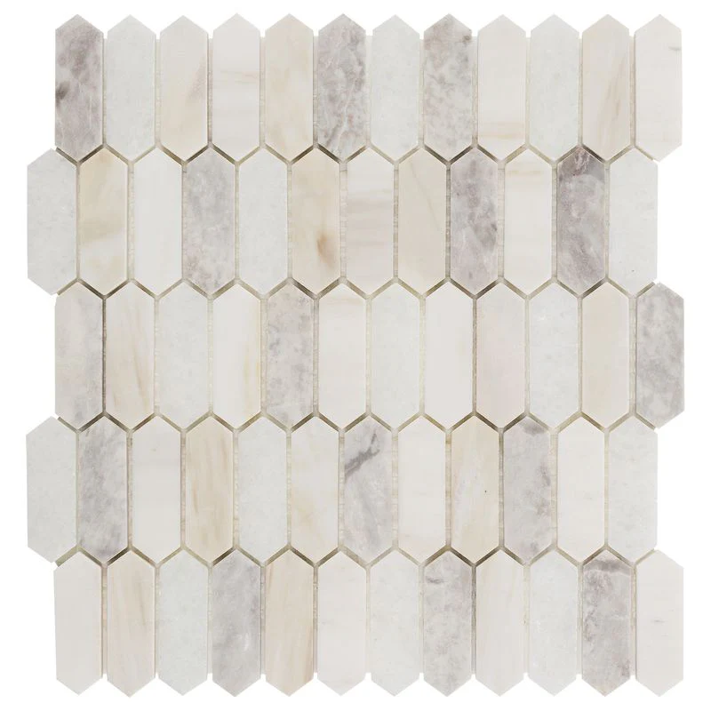 Picket Stone Mosaic Tile Natural Blend Questions & Answers