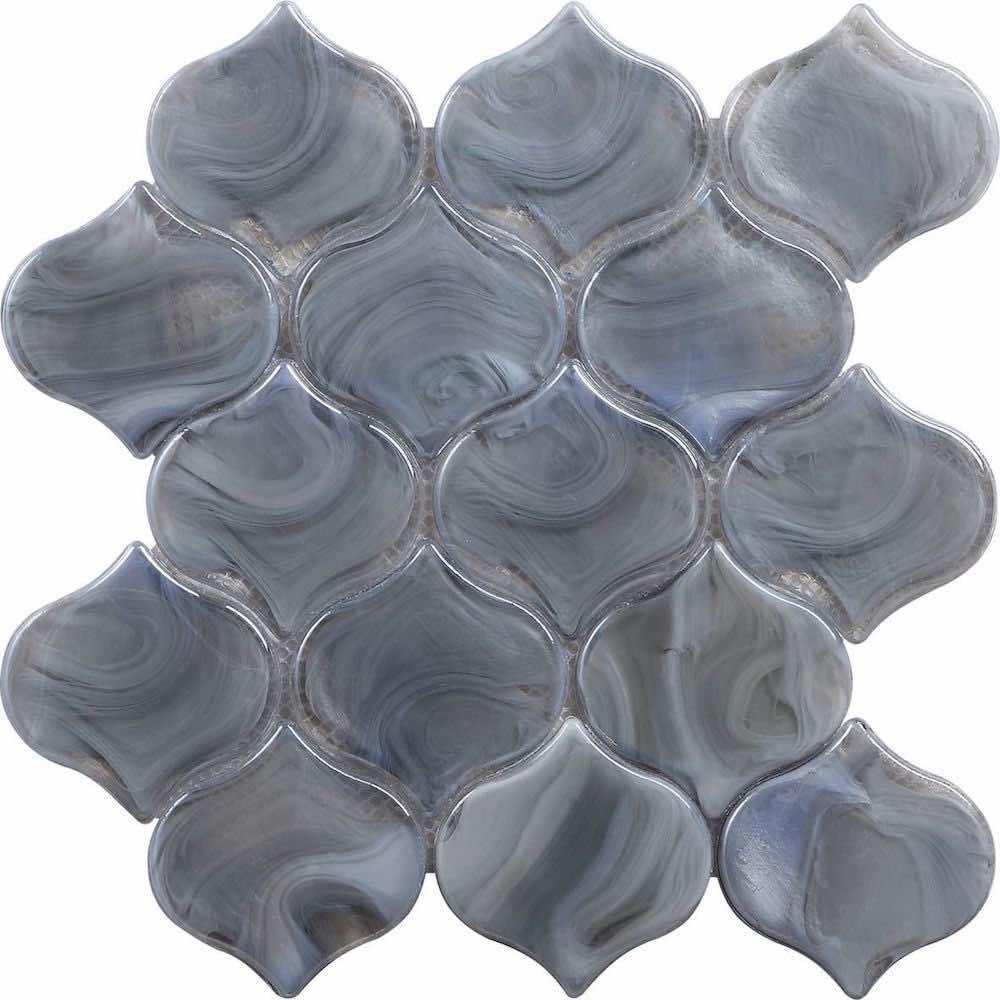 Liquified Glass Tile Smoke Arabesque Questions & Answers