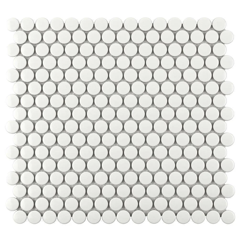 What are the size of the individual penny tiles?