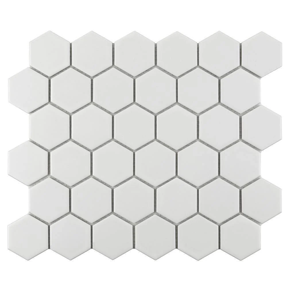 Is this 2" hex matte tile glazed or unglazed?