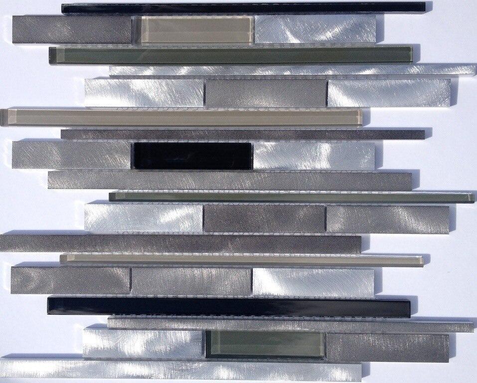 Linear Aluminum Glass Tile Random Blend Questions & Answers