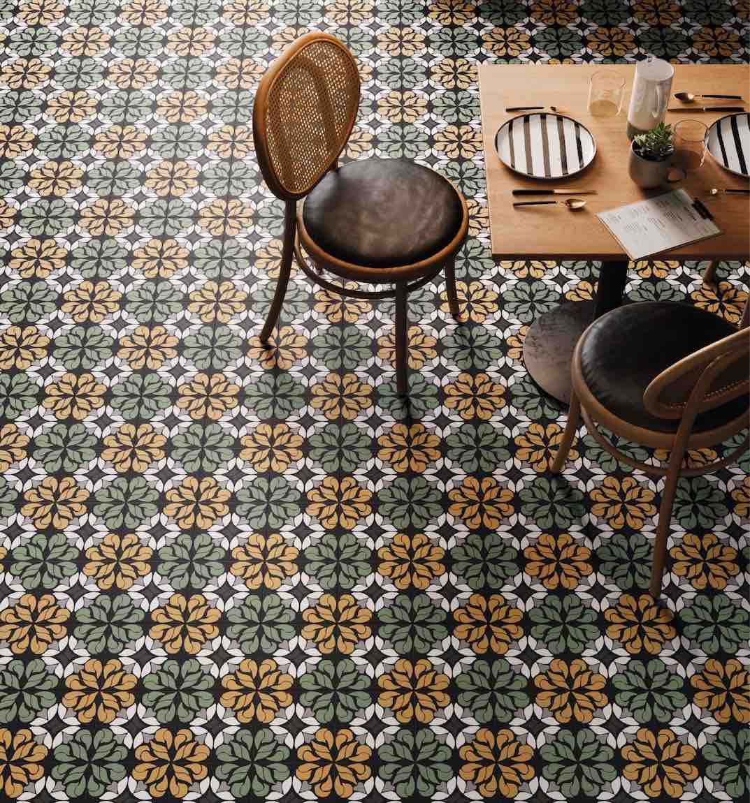 Modern Patterned Porcelain Tile Late Fall 8x8 Questions & Answers
