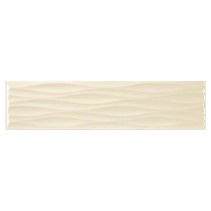 Elegance Creme Glossy Deco Tile 4x16 Questions & Answers