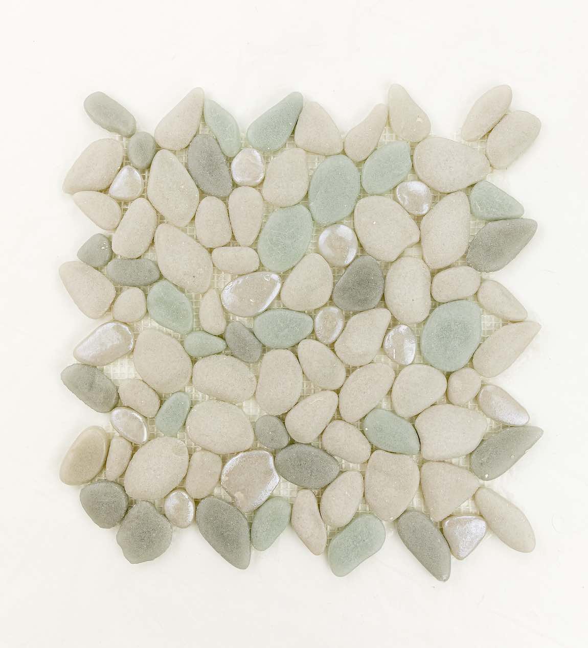 Glass Pebble Mosaic Tile Beach Shores Questions & Answers