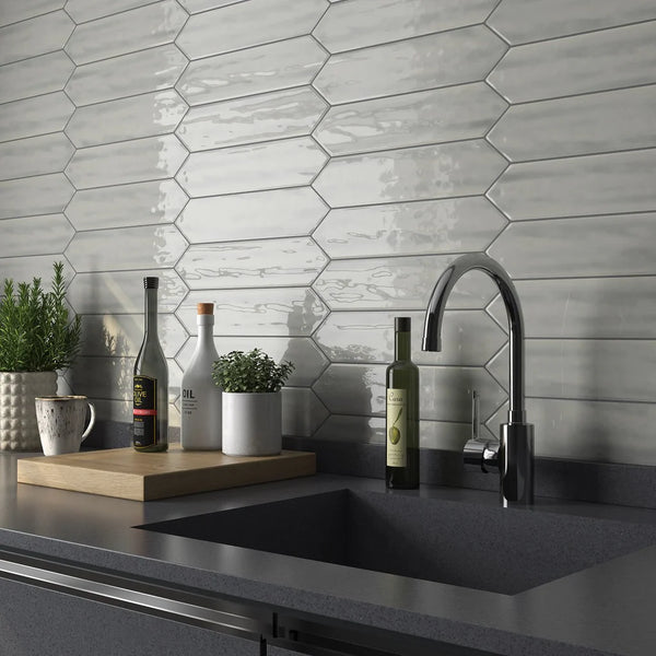 5 Kitchen Backsplash Tiles To Pair With Gray Cabinets