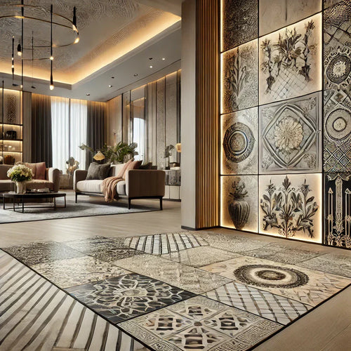 Trendy Patterned Floor Tiles Ideas for a Luxurious Look