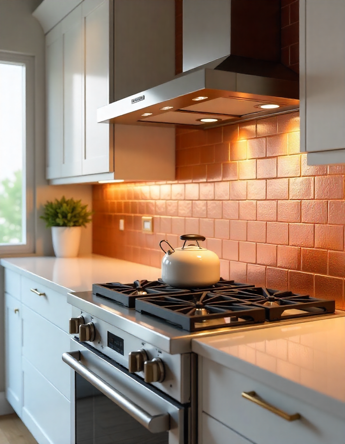 Metal Tile Ideas for Modern 