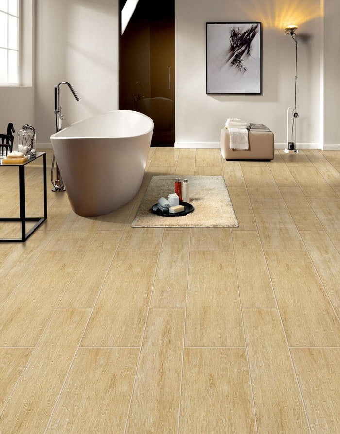 Stylish Vinyl Tiles for Bathroom Floors
