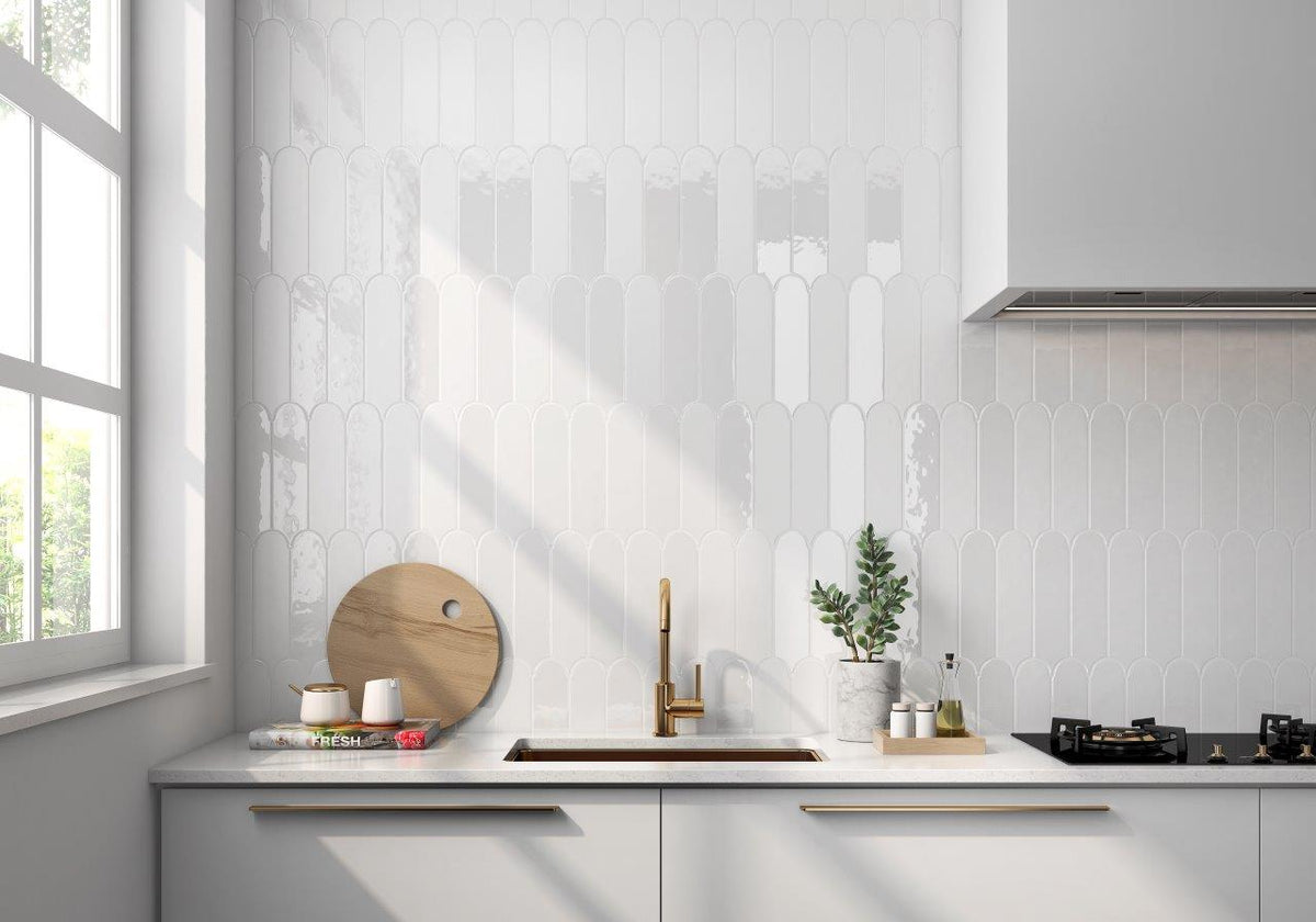 6 Kitchen Backsplash Tiles To Pair With White Cabinets, image size:1200x840