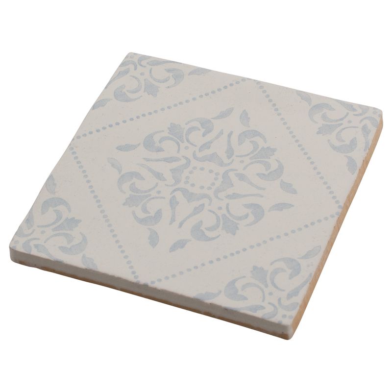 Satin Ceramic Tile Salvador Tender 5x5 for kitchen backsplash