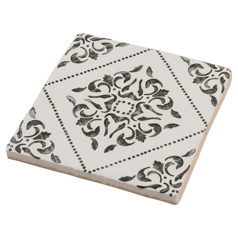 Satin Ceramic Tile Salvador Gemstone 5x5 patterned