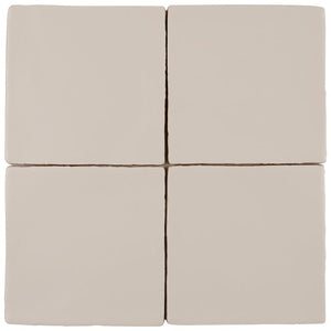 Satin Ceramic Field Tile Honey 5x5 for kitchen backsplash