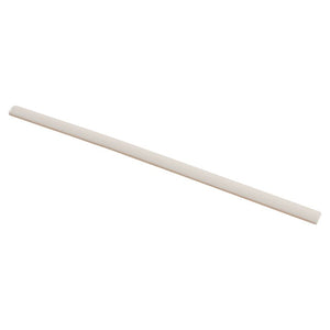 Satin Ceramic Pencil Liner Oatmeal 1/2x12 to finish the edges of wall tiles