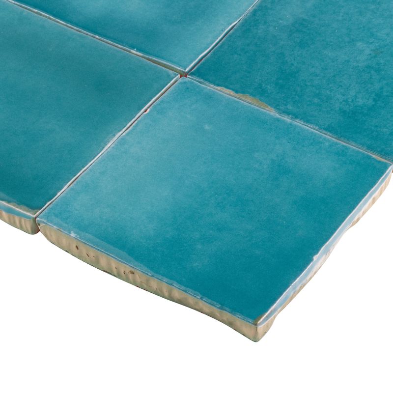 Zellige Heritage Ceramic Tile Seashore 4x4