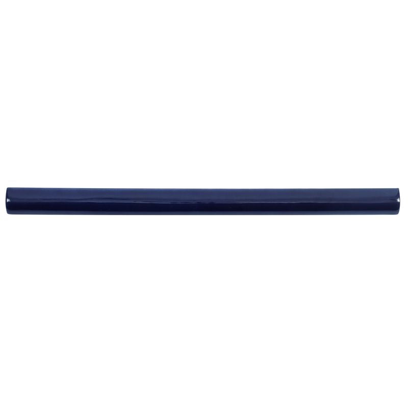 Zellige Heritage Ceramic Tile Ink Blue Pencil