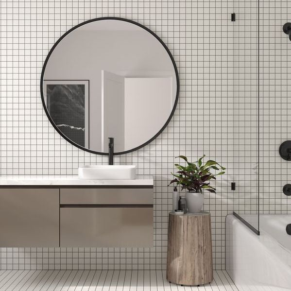 Urbana 2x2 Pearl Matte Porcelain Mosaic Tile
