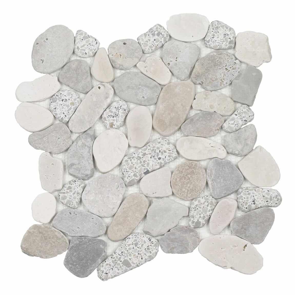 Terrazzo Antique Stone Sliced Mosaic Tile